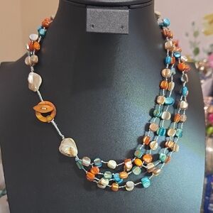 Multicolor Beaded Necklace